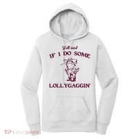 Yall Mind If I Do Some Lollygaggin Funny Frog Women's Hoodie thumb 0