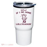 Yall Mind If I Do Some Lollygaggin Funny Frog Tumbler thumb 0
