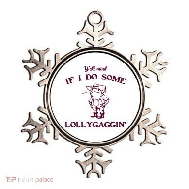 Yall Mind If I Do Some Lollygaggin Funny Frog Ornament