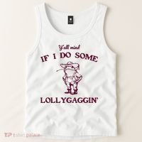 Yall Mind If I Do Some Lollygaggin Funny Frog Tank Top thumb 2