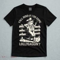 Yall Mind If I Do Some Lollygagging Cowboy Western Frog T-Shirt thumb 5