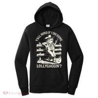 Yall Mind If I Do Some Lollygagging Cowboy Western Frog Women's Hoodie thumb 0