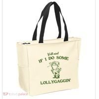 YAll Mind If I Do Some Lollygaggin Tote Bag thumb 2