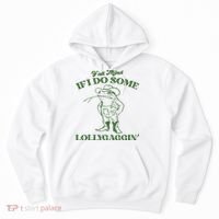 Yall Mind If I Do Some Lollygagging Cowboy Frog Hoodie thumb 0