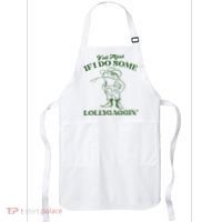 Yall Mind If I Do Some Lollygagging Cowboy Frog Apron thumb 0