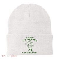 Yall Mind If I Do Some Lollygagging Cowboy Frog Beanie thumb 0