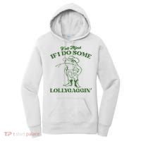Yall Mind If I Do Some Lollygagging Cowboy Frog Women's Hoodie thumb 0