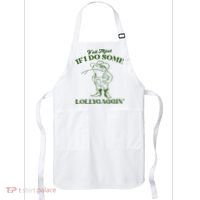 YAll Mind If I Do Some Lollygagging Cowboy Frog Apron thumb 0