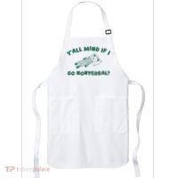 YAll Mind If I Go Nonverbal Apron thumb 0