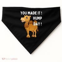 You Made It Hump Day USA-Made Doggie Bandana thumb 0