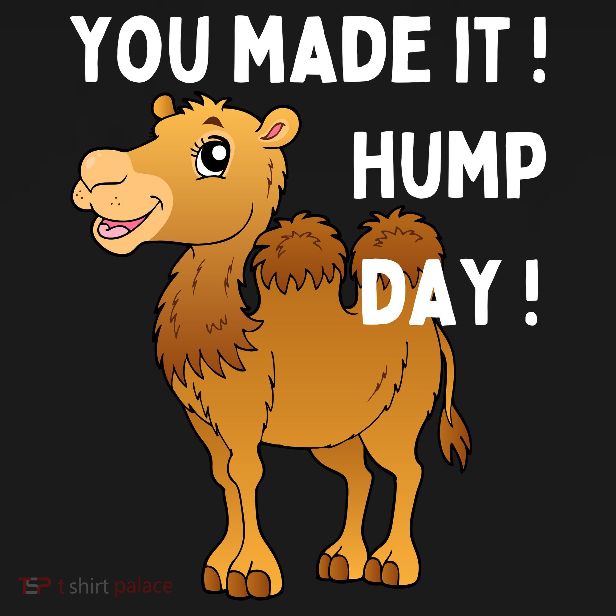 You Made It Hump Day Kids Long Sleeve Shirt