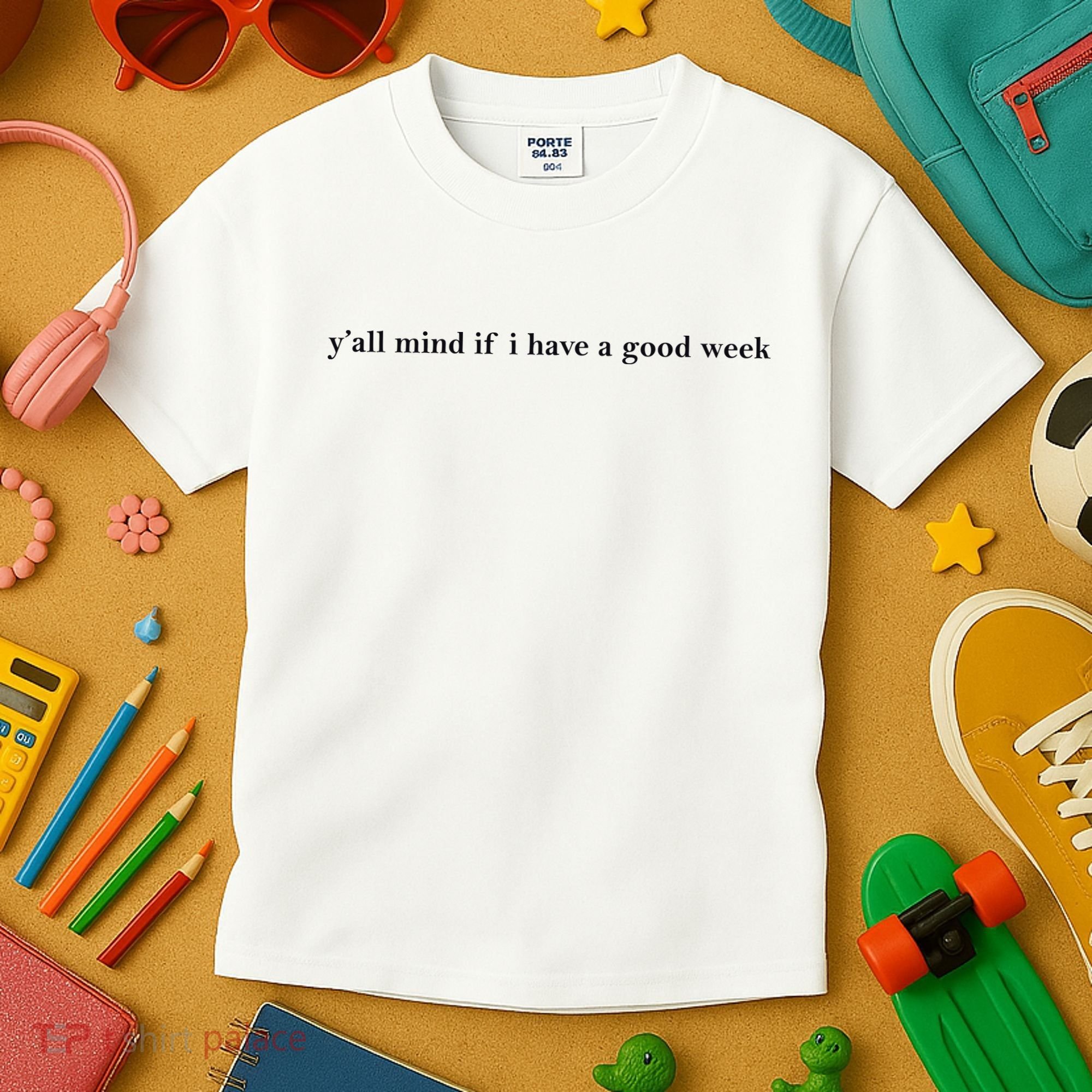Y’All Mind If I Have A Good Week Kids T-Shirt