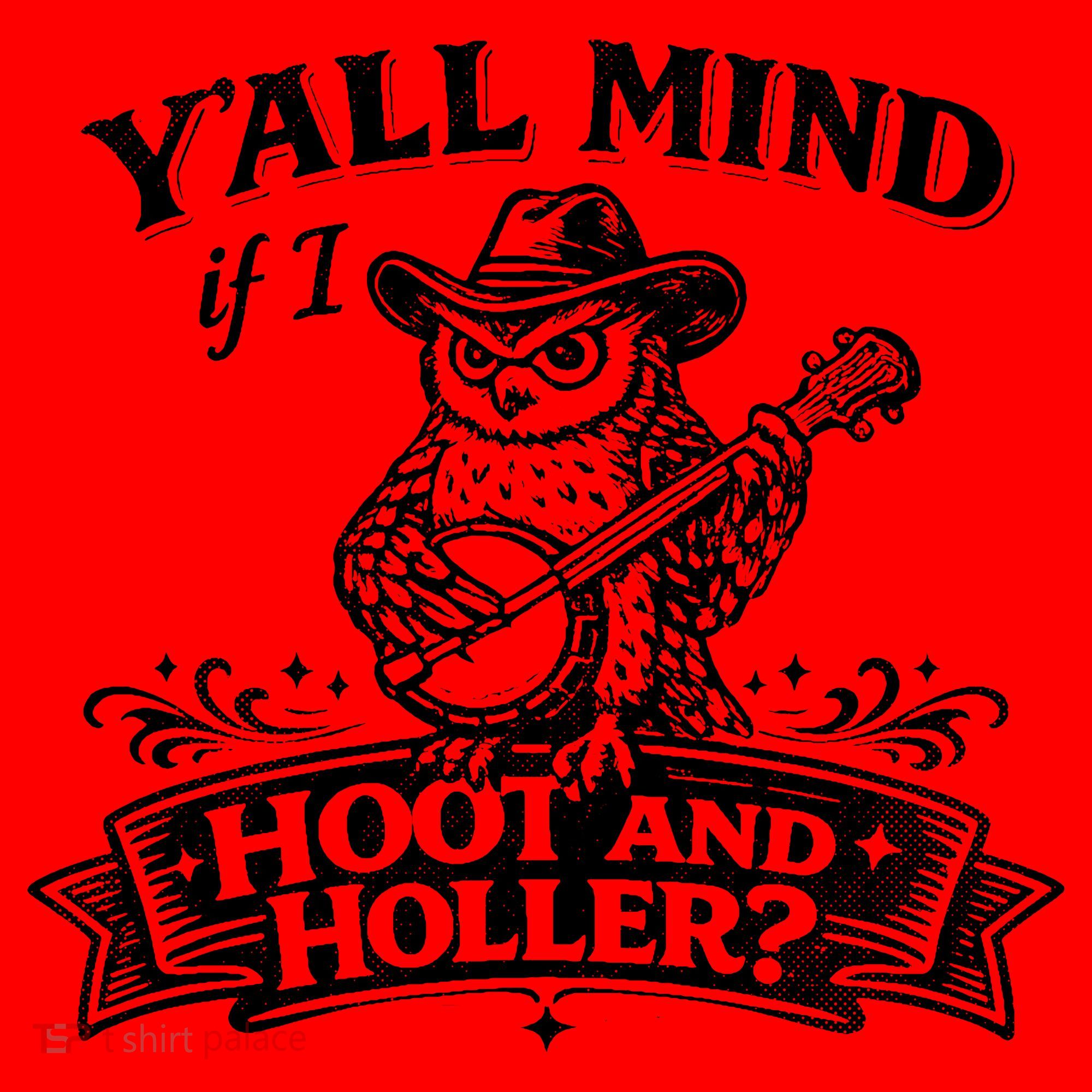 Yall Mind If I Hoot And Holler Santa Hat