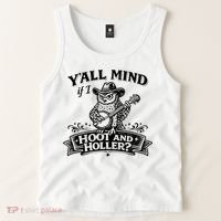 Yall Mind If I Hoot And Holler Tank Top thumb 2