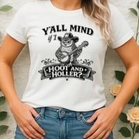Yall Mind If I Hoot And Holler Women's T-Shirt thumb 2