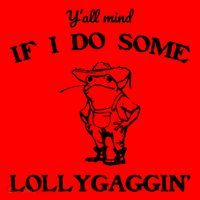YAll Mind If I Do Some Lollygaggin Cute Frog Santa Hat thumb 1