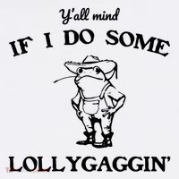 YAll Mind If I Do Some Lollygaggin Cute Frog Women's Hoodie thumb 2