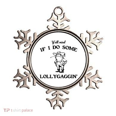 YAll Mind If I Do Some Lollygaggin Cute Frog Ornament