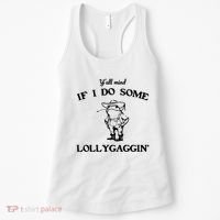 YAll Mind If I Do Some Lollygaggin Cute Frog Women's Tank Top thumb 0