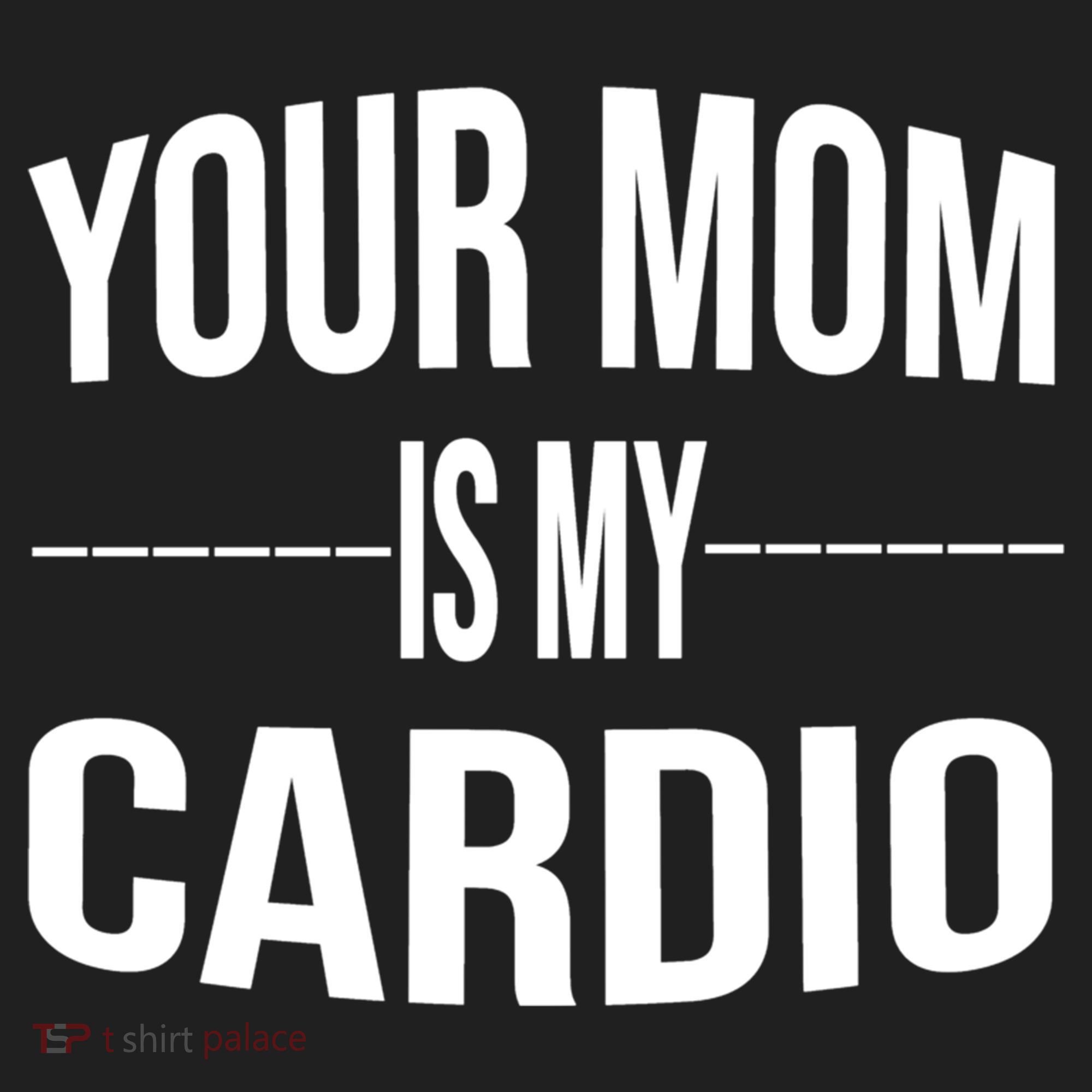 Your Mom Is My Cardio Funny Gym Saying Meaningful Gift Beanie