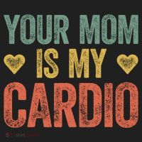 Your Mom Is My Cardio Funny Saying Meaningful Gift Beanie thumb 2