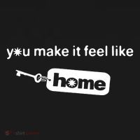 You Make It Feel Like Home USA-Made Doggie Bandana thumb 2
