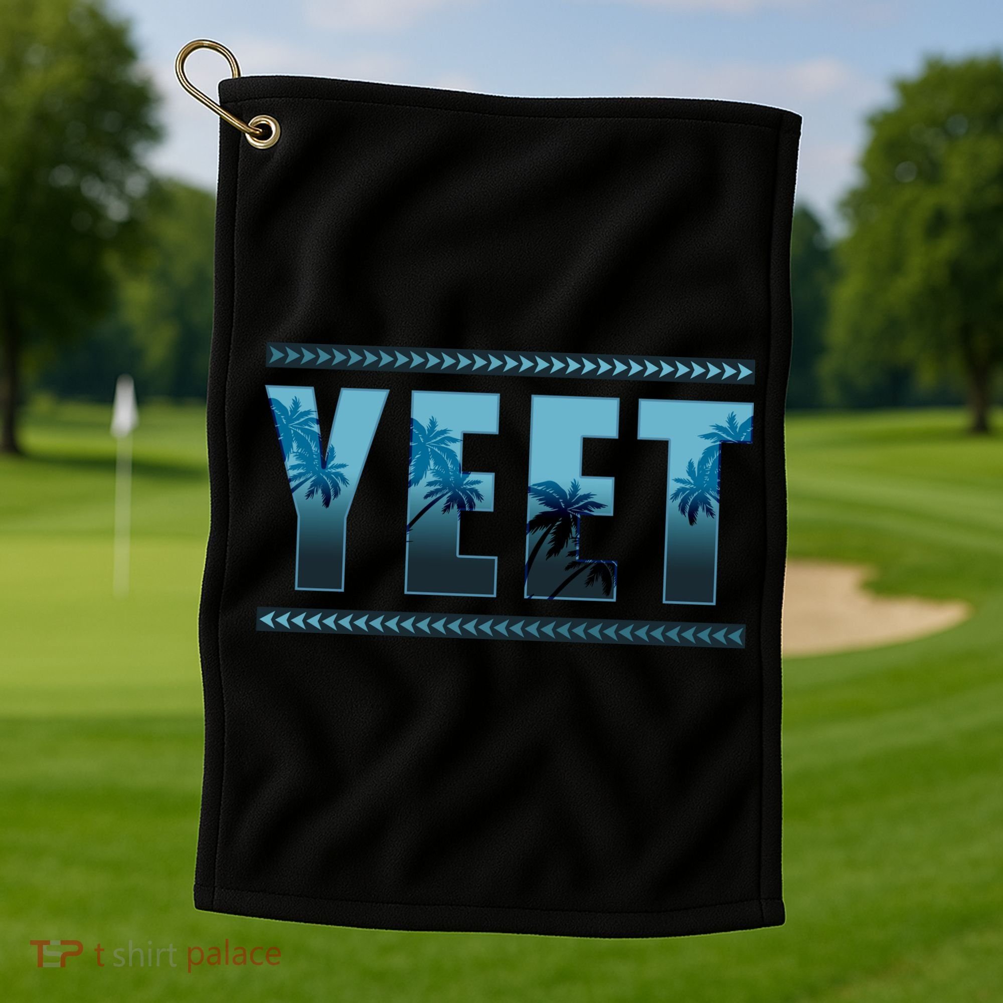 Cool Yeet Meme Golf Towel