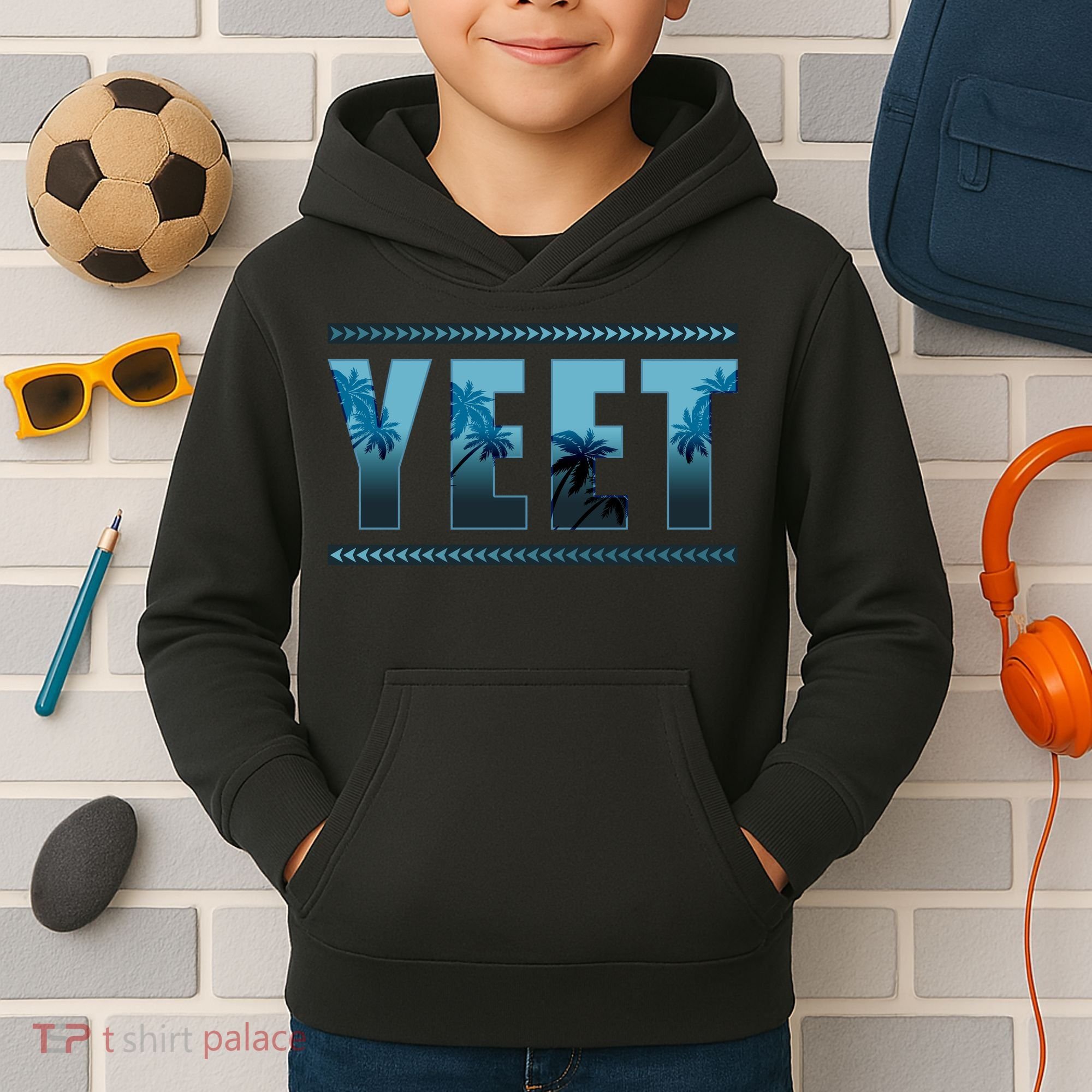 Cool Yeet Meme Kids Hoodie