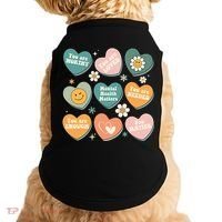 You Matter Kindness Be Kind Groovy Mental Health Matters Doggie Tank thumb 0