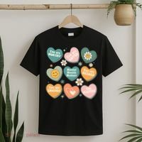 You Matter Kindness Be Kind Groovy Mental Health Matters T-Shirt thumb 2