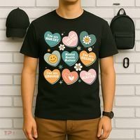 You Matter Kindness Be Kind Groovy Mental Health Matters T-Shirt thumb 6