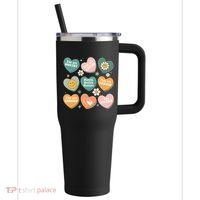 You Matter Kindness Be Kind Groovy Mental Health Matters 40oz Vacuum Insulated Stainless Steel Travel Tumbler thumb 0