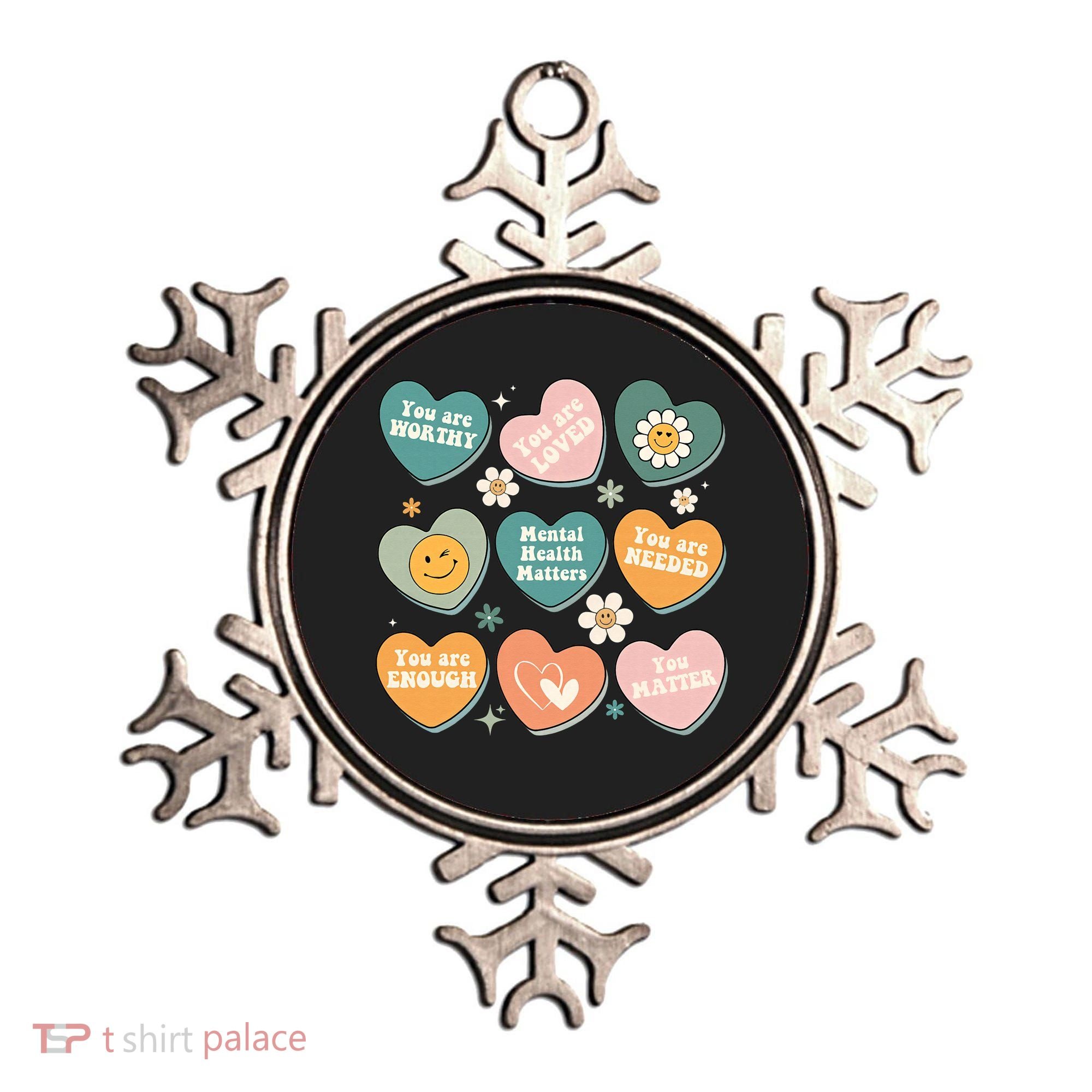 You Matter Kindness Be Kind Groovy Mental Health Matters Ornament