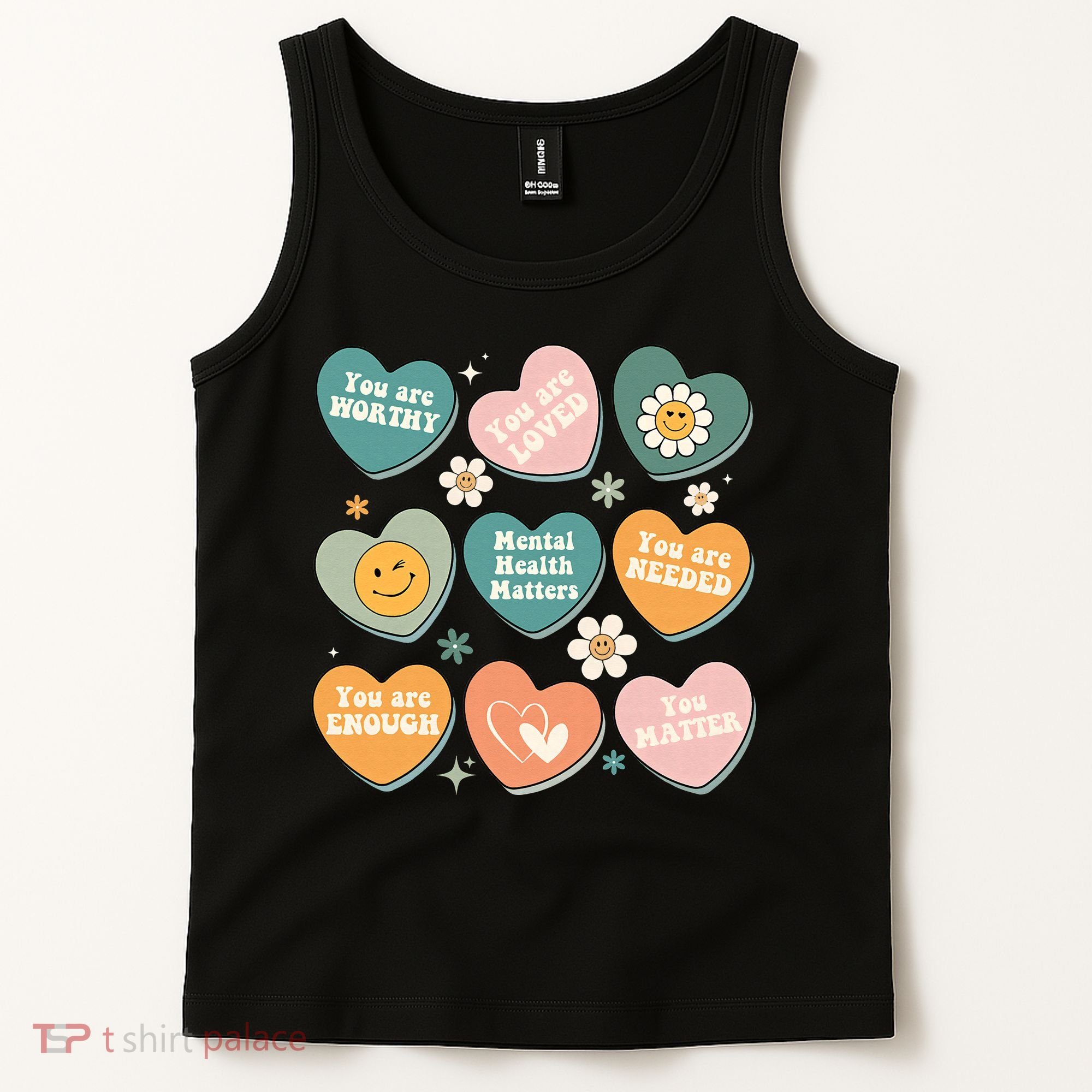 You Matter Kindness Be Kind Groovy Mental Health Matters Tank Top