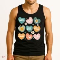 You Matter Kindness Be Kind Groovy Mental Health Matters Tank Top thumb 3