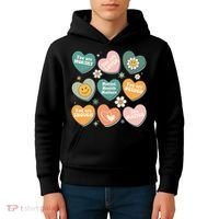You Matter Kindness Be Kind Groovy Mental Health Matters Kids Hoodie thumb 4