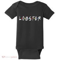YouR My Lobster Novelty Baby Bodysuit thumb 0