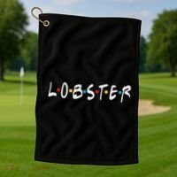 YouR My Lobster Novelty Golf Towel thumb 1