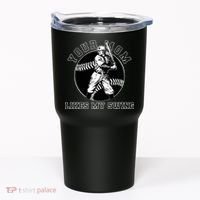 Your Mom Likes My Swing Funny Baseball Tumbler thumb 0