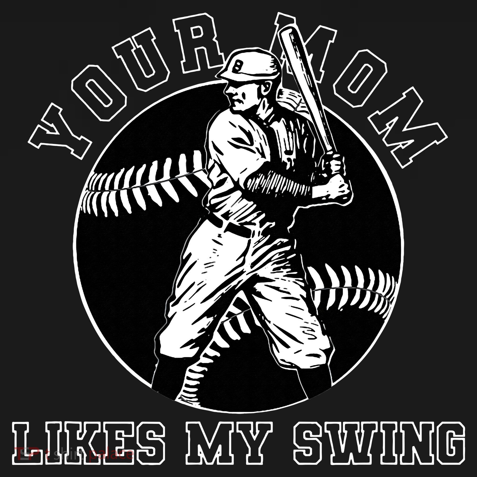 Your Mom Likes My Swing Funny Baseball Visor