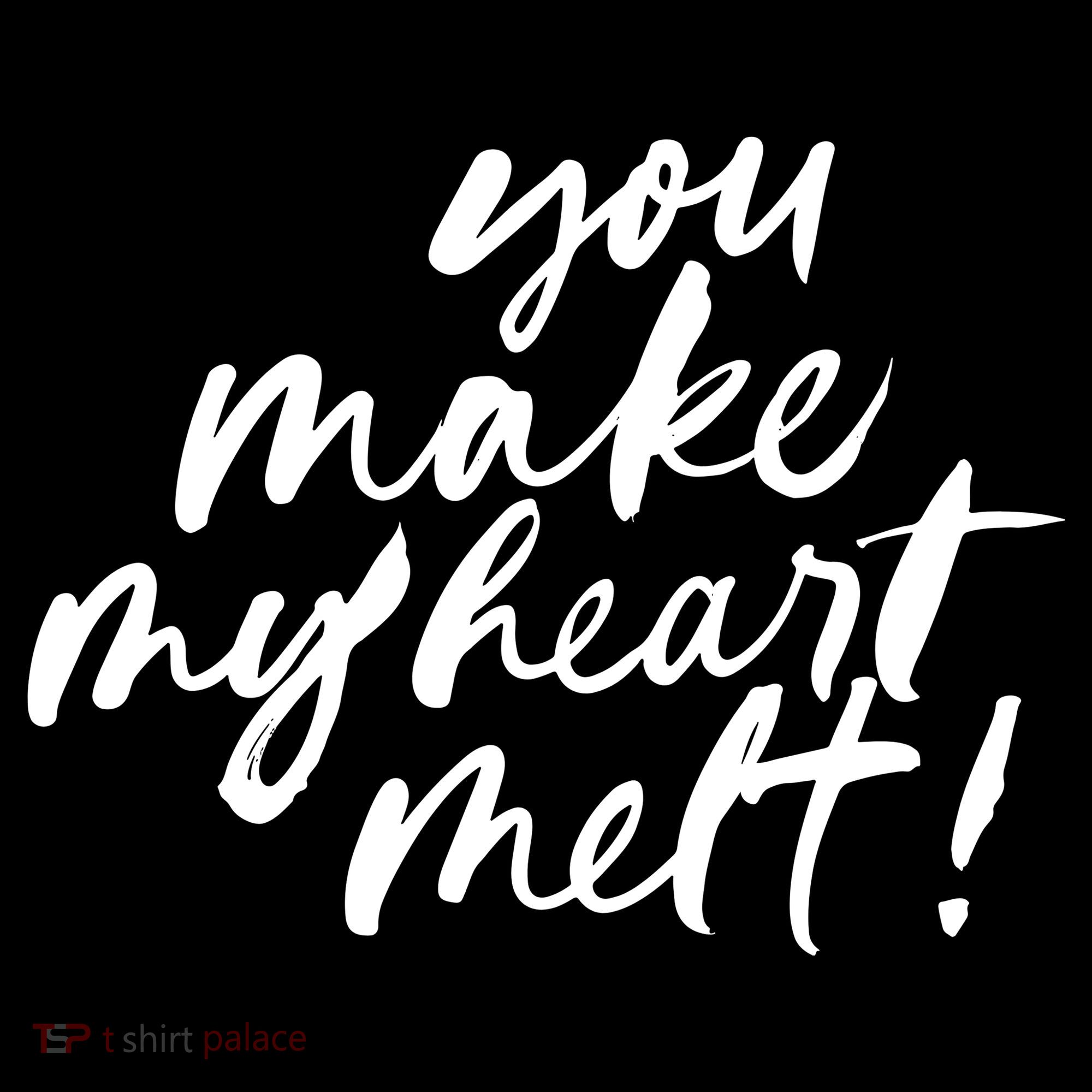 You Make My Heart Melt Cute Gift Women's Hoodie