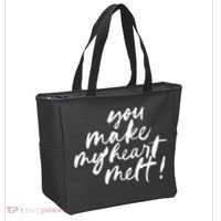 You Make My Heart Melt Cute Gift Tote Bag thumb 2