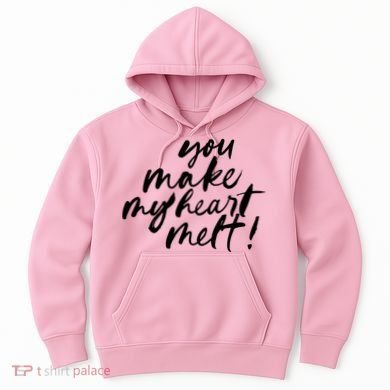 You Make My Heart Melt Cute Gift Hoodie
