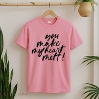 You Make My Heart Melt Cute Gift T-Shirt thumb 2