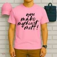 You Make My Heart Melt Cute Gift T-Shirt thumb 6