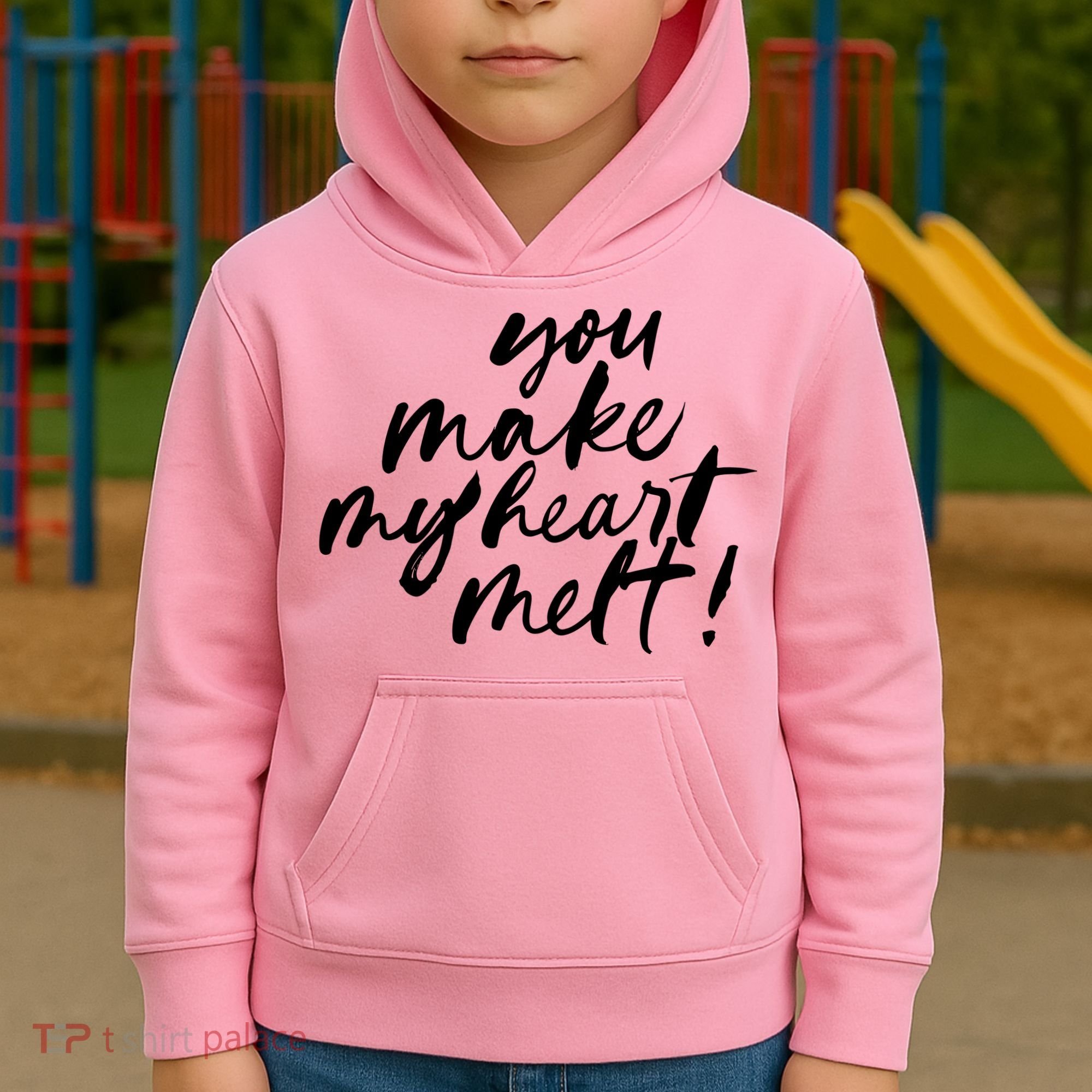 You Make My Heart Melt Cute Gift Kids Hoodie