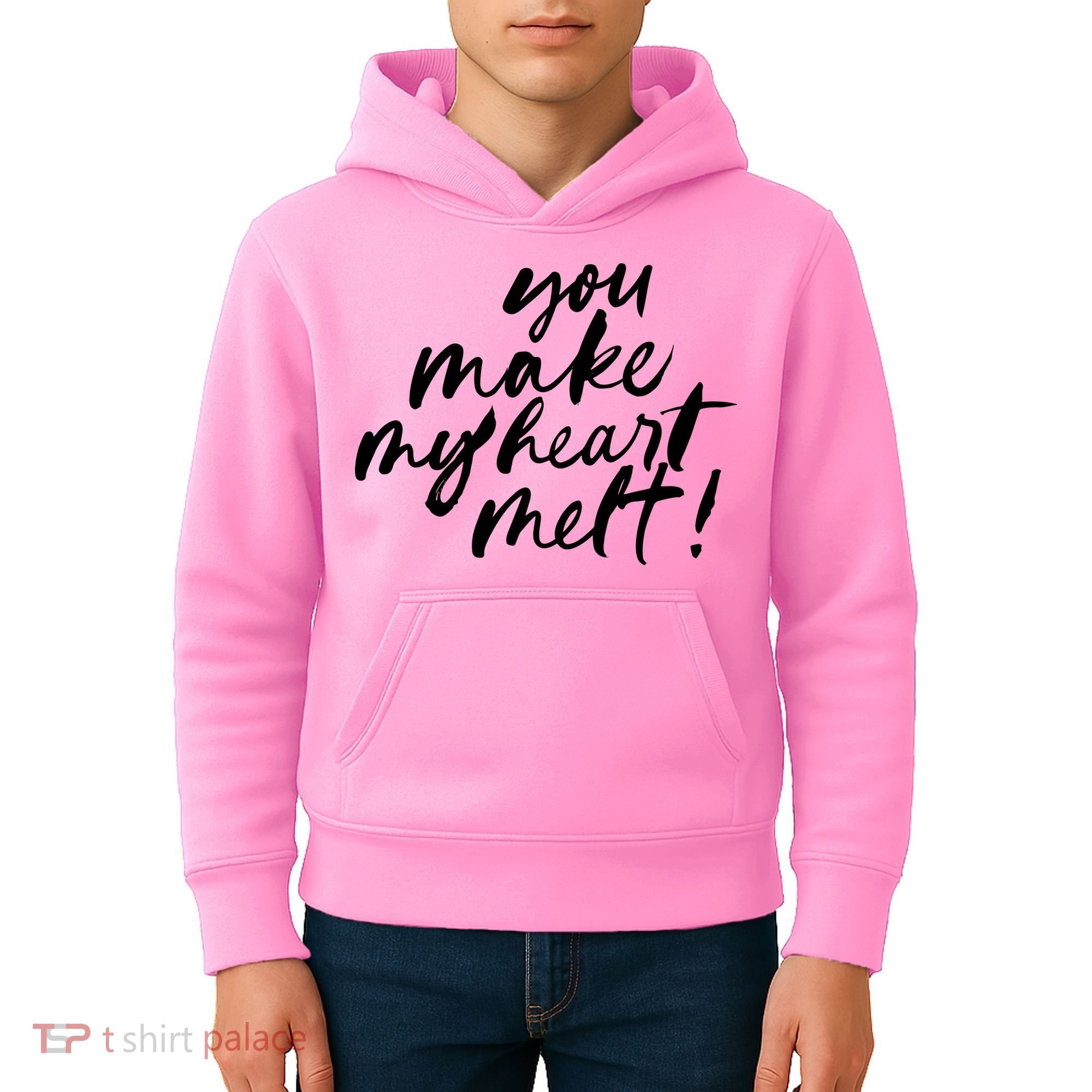 You Make My Heart Melt Cute Gift Kids Hoodie