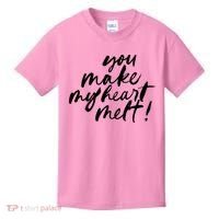 You Make My Heart Melt Cute Gift Kids T-Shirt thumb 0