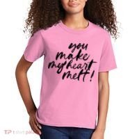 You Make My Heart Melt Cute Gift Kids T-Shirt thumb 2