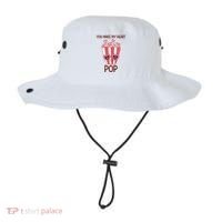You Make My Heart Pop Funny Popcorn Bucket Hat thumb 0